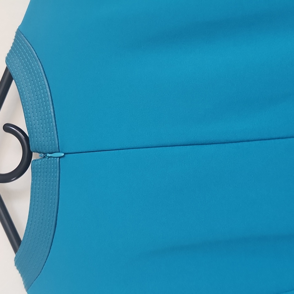 Calvin Klein Sleeveless Teal Jumpsuit - Picture 7 of 8